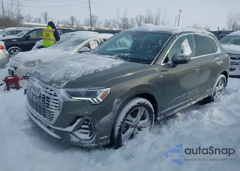 2024 Audi Q3 Premium Plus 45 Tfsi S Line Quattro Tiptronic z USA, uszkodzony, nr VIN WA1EECF31R1174302